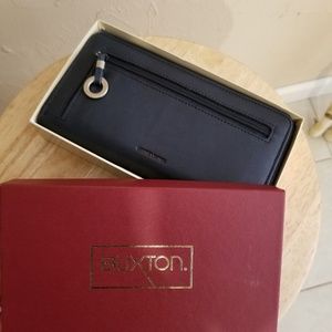 Buxton wallet, clutch
